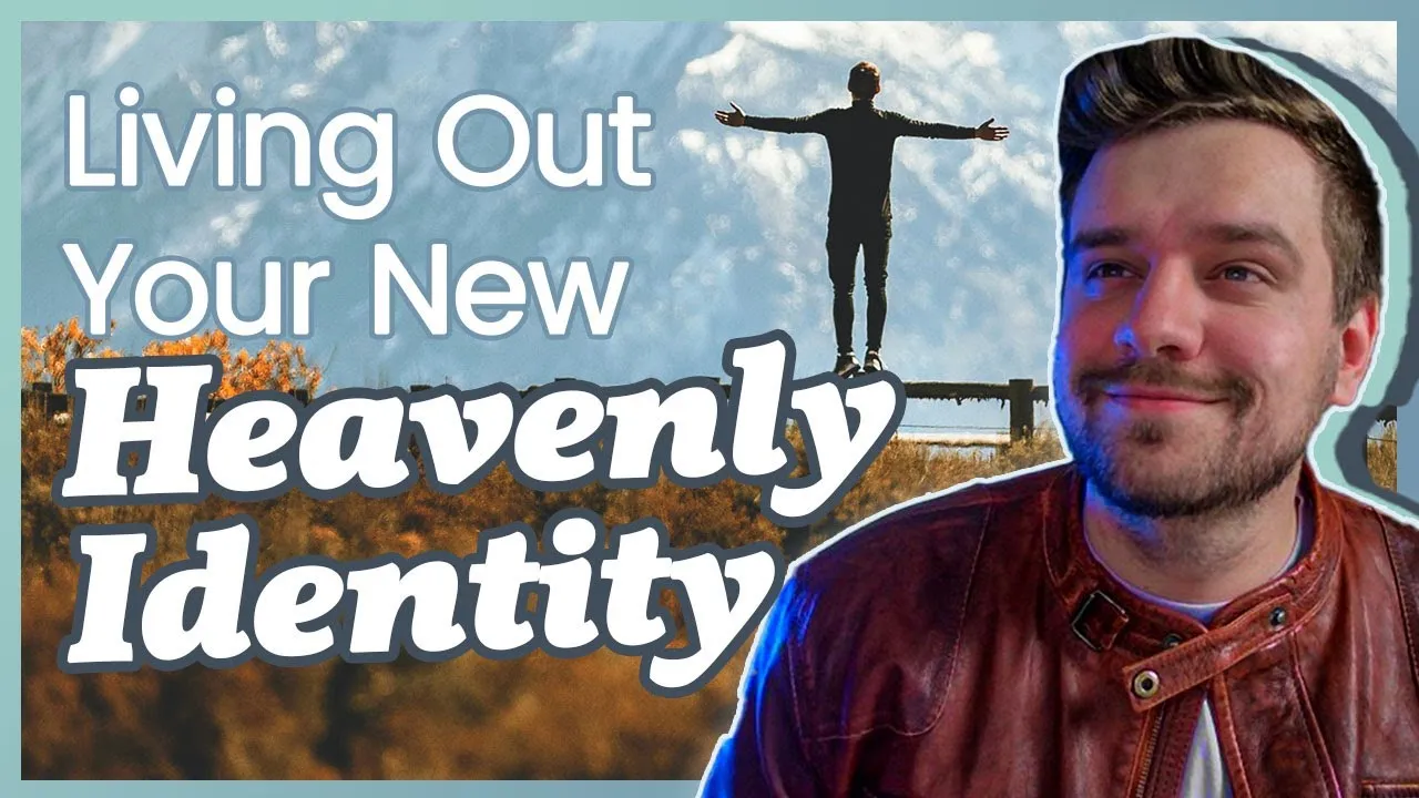 Video thumbnail for a teaching on identity in Christ and true growth as a Christian.