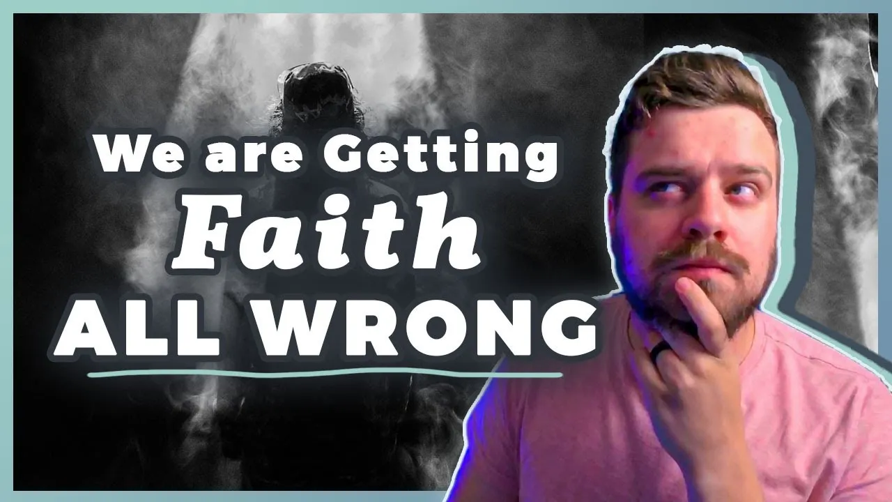 Video thumbnail for a teaching on what the Bible means by belief and faith in Jesus