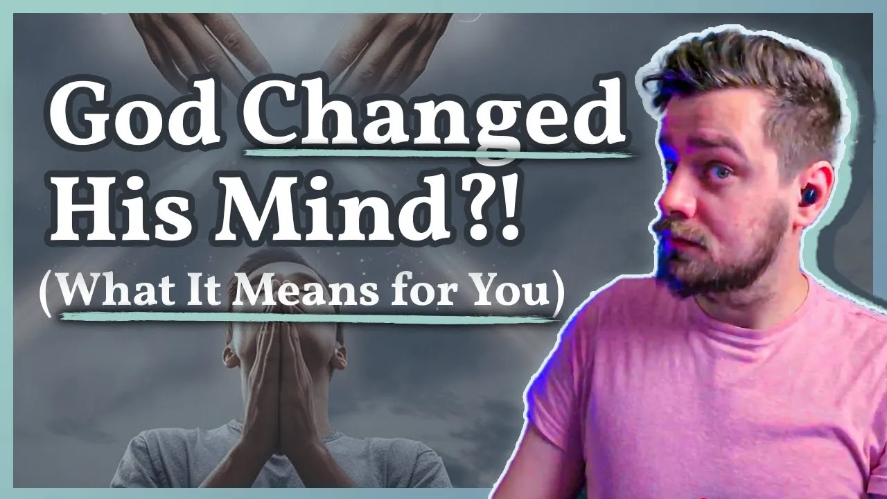 Video thumbnail for 10 Biblical Proofs God Changes His Mind, an open theism Bible study.