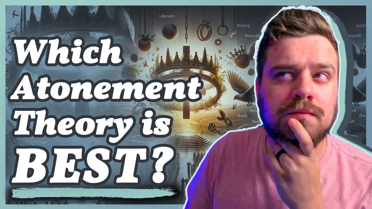 Thumbnail image for a video exploring the many theories and symbols behind Christ's atonement.
