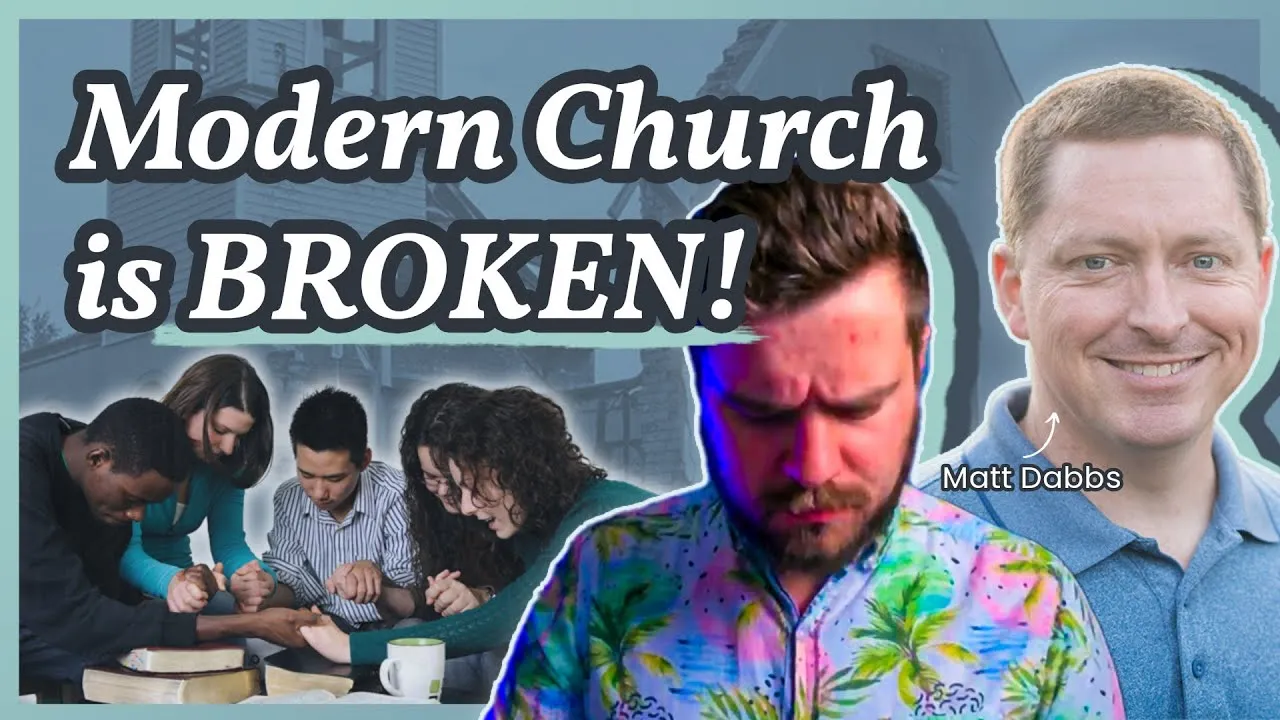 Tim Barber and Matt Dabbs talking on a video call about house churches