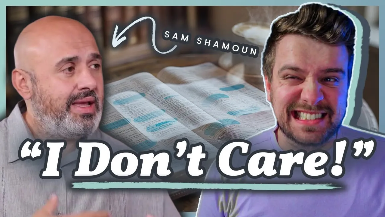 Video thumbnail showing Sam Shamoun discussing open theism and biblical interpretation